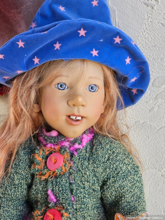 Смешная ведьмочка Pinki Pli от Annette Himstedt (фото 2)