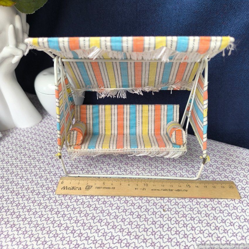 Качель для малышей, 80е гг (фото 7)