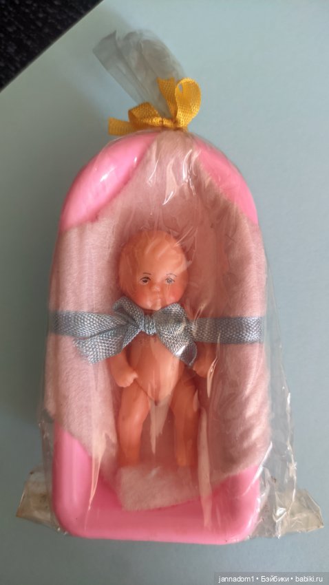 Пупсики резиновые в ванночке Ари Ari August Riedeler GmbH &Co KG, ГДР, высота 6 см (фото 7)