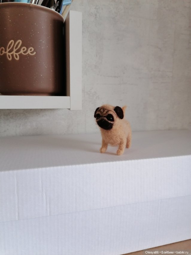 Собачка сухое воляние мопс (фото 5)