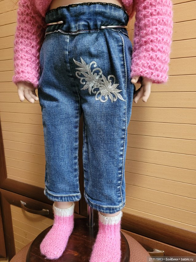 Кофточка, носочки и джинсы для Zwergnase (фото 5)