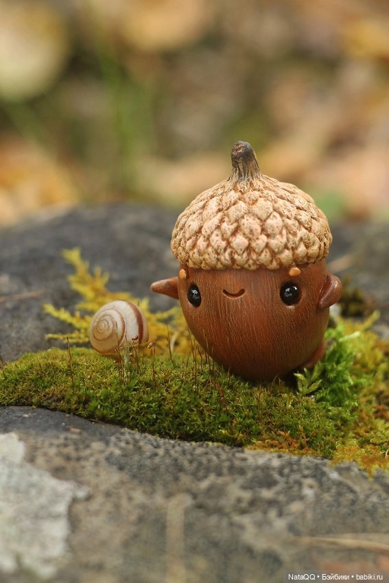Жёлудь, Каштан и Лисичка — Коллекционные фигурки (фото 3)