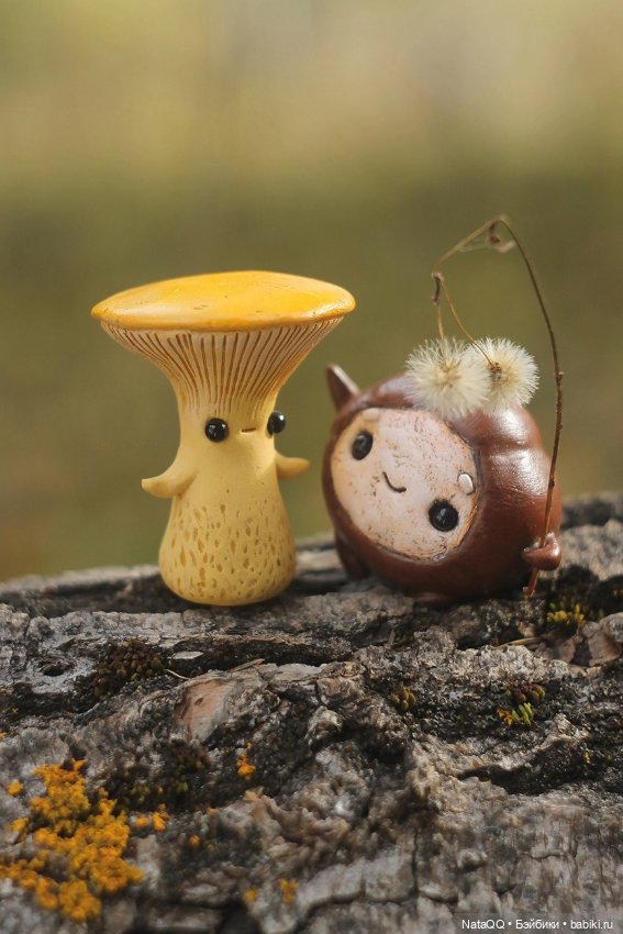 Жёлудь, Каштан и Лисичка — Коллекционные фигурки (фото 4)