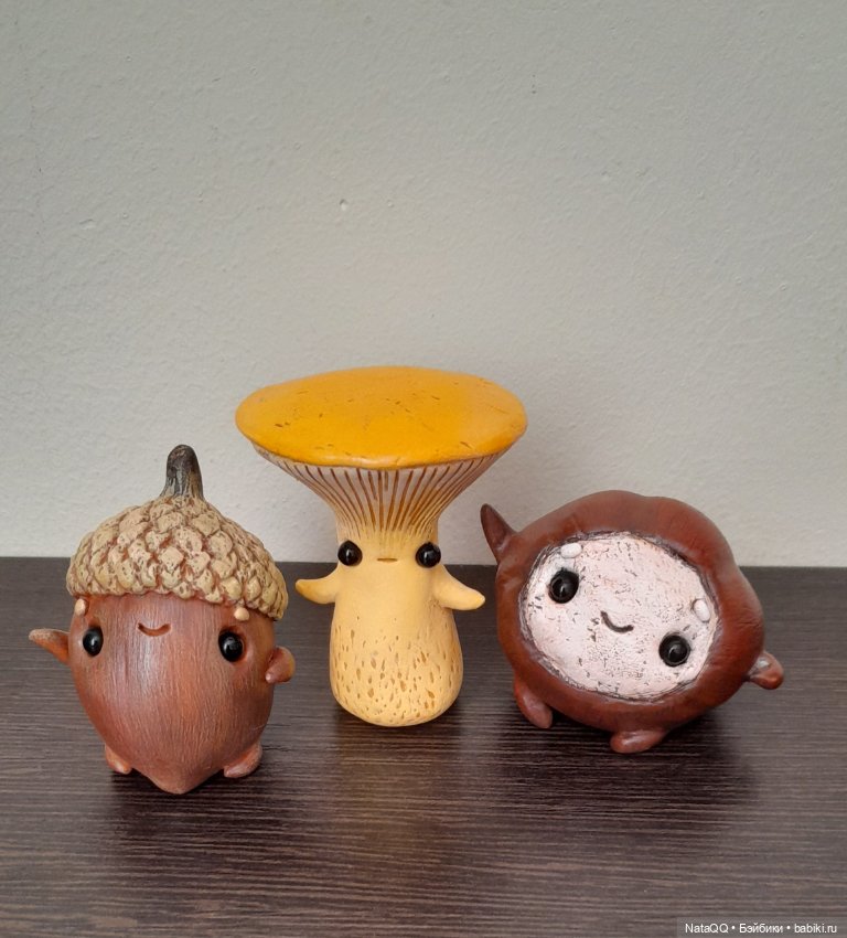 Жёлудь, Каштан и Лисичка — Коллекционные фигурки (фото 6)