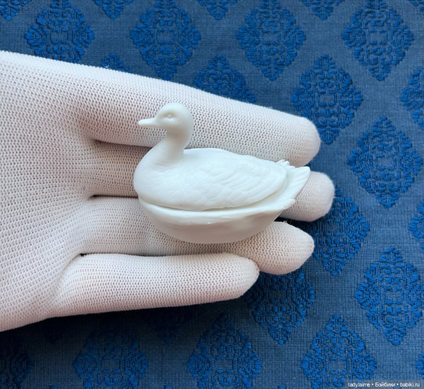 Редкая антикварная шкатулочка - 5 см х 4 см (фото 4)