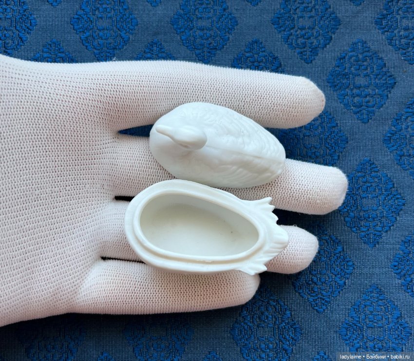 Редкая антикварная шкатулочка - 5 см х 4 см (фото 3)