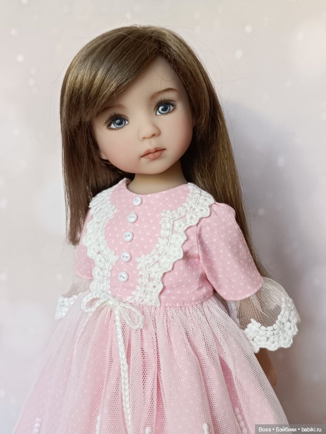 Платье для кукол Little Darling от Dianna Effner