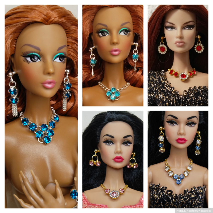 Ювелирная бижутерия для Барби, Fashion Royalty, Poppy Parker, Mizi, Xian (фото 4)