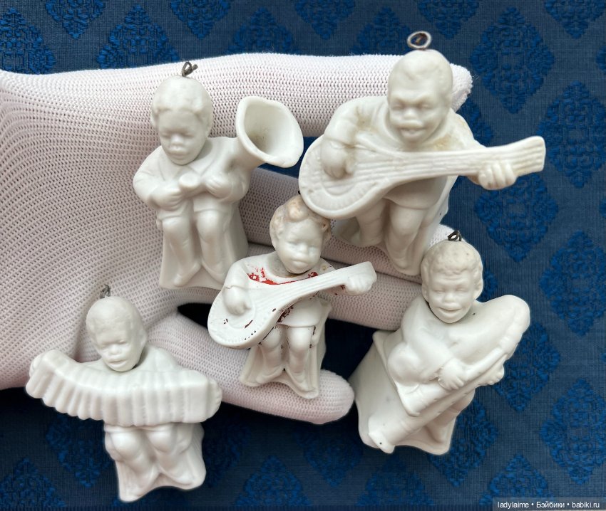 Квинтет Ноддеров! )) Фигурки с поворотной головой (ноддеры) - 5,4 - 6 см (фото 2)