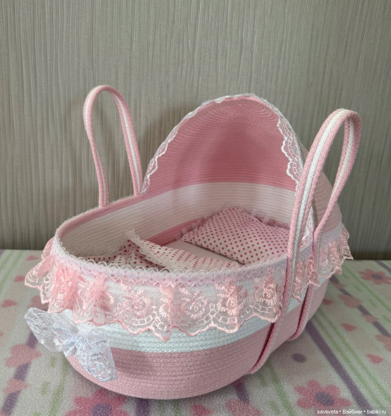 Люлька-переноска для кукол (фото 2)