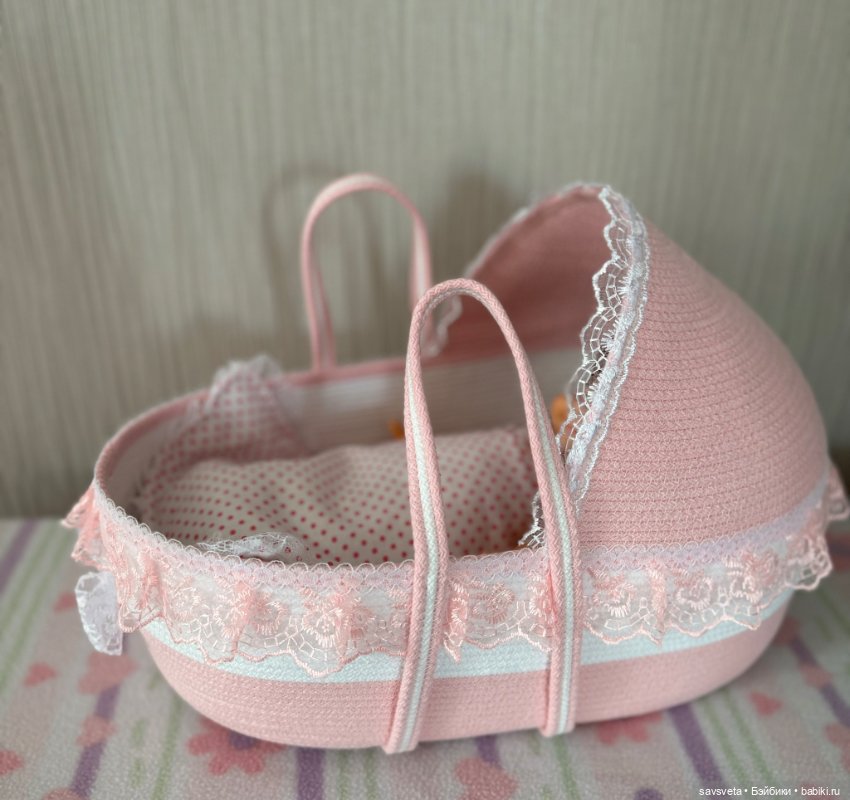 Люлька-переноска для кукол (фото 6)