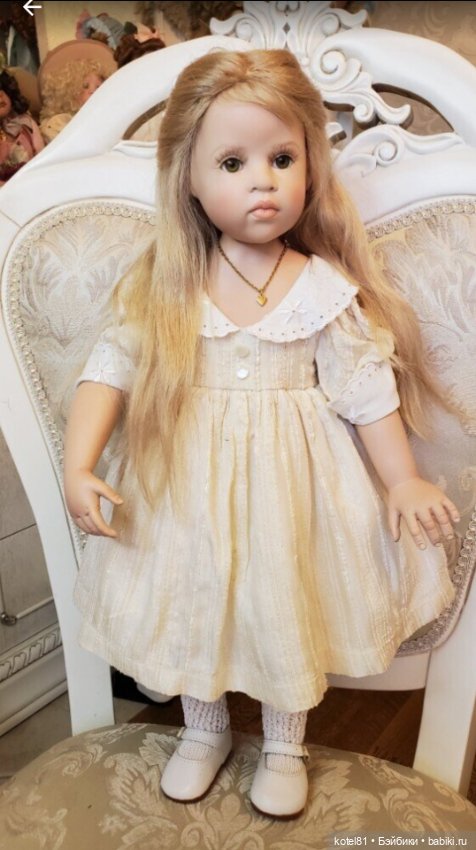 Hildegard Gunzel виниловая коллекционная кукла (фото 4)