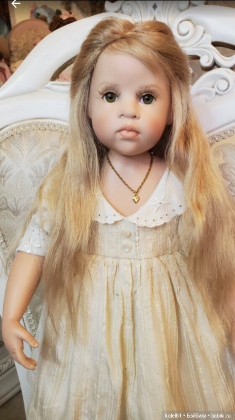 Hildegard Gunzel виниловая коллекционная кукла (фото 6)