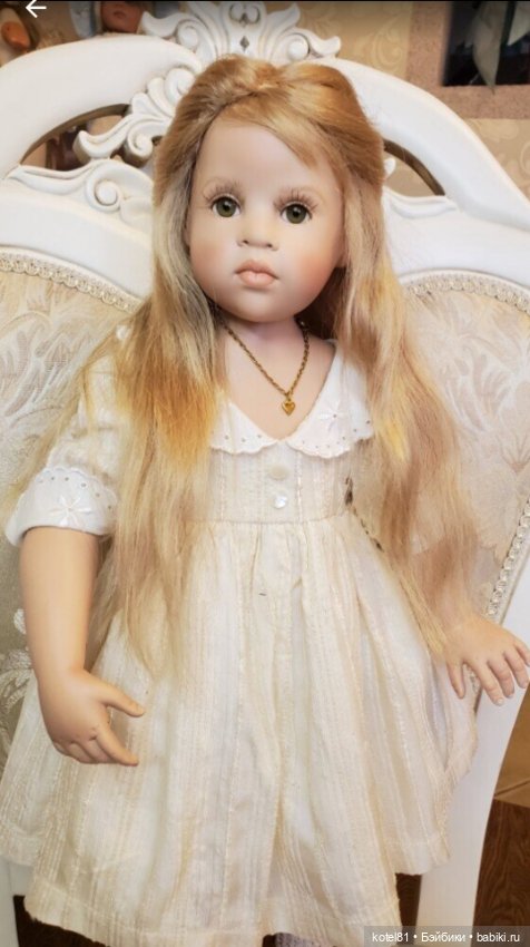 Hildegard Gunzel виниловая коллекционная кукла (фото 2)