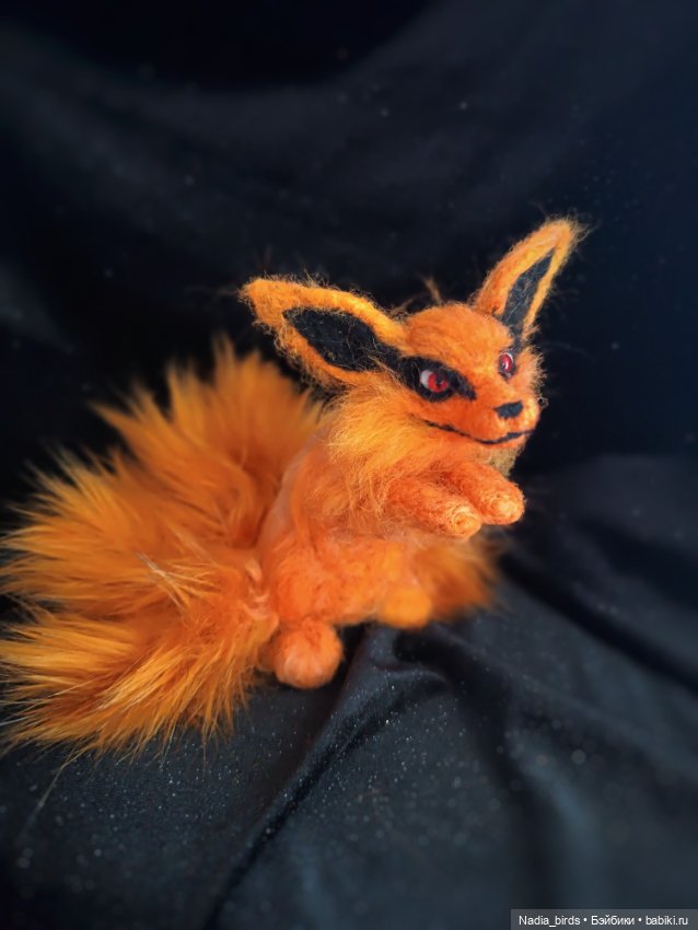 Маленький Курама — Авторские игрушки (фото 4)