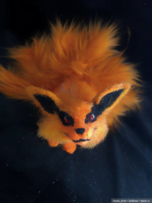 Маленький Курама — Авторские игрушки (фото 5)