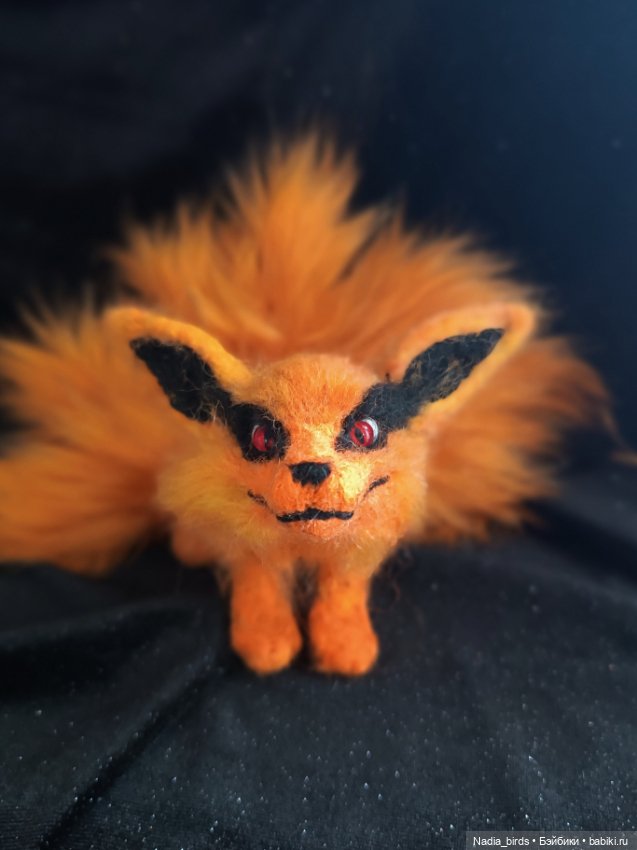 Маленький Курама — Авторские игрушки (фото 2)