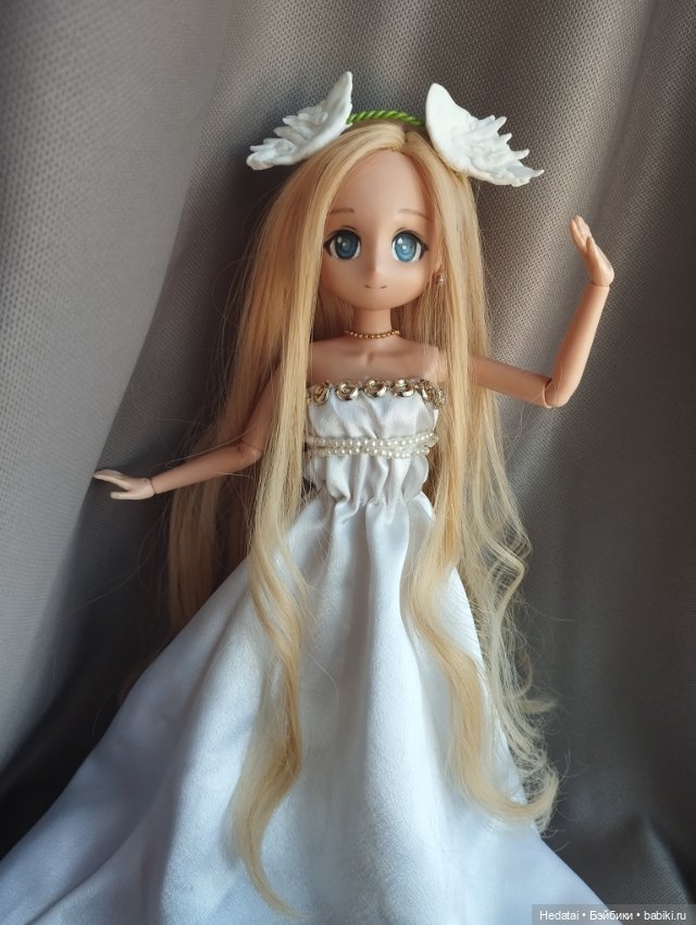 Ангелочек (ooak) — Шарнирные куклы (не BJD) (фото 2)
