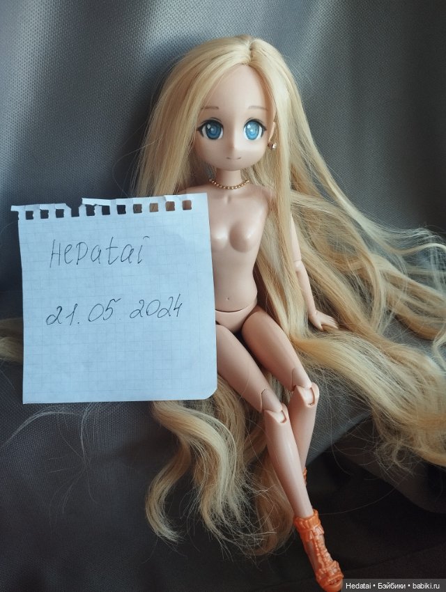 Ангелочек (ooak) — Шарнирные куклы (не BJD) (фото 5)