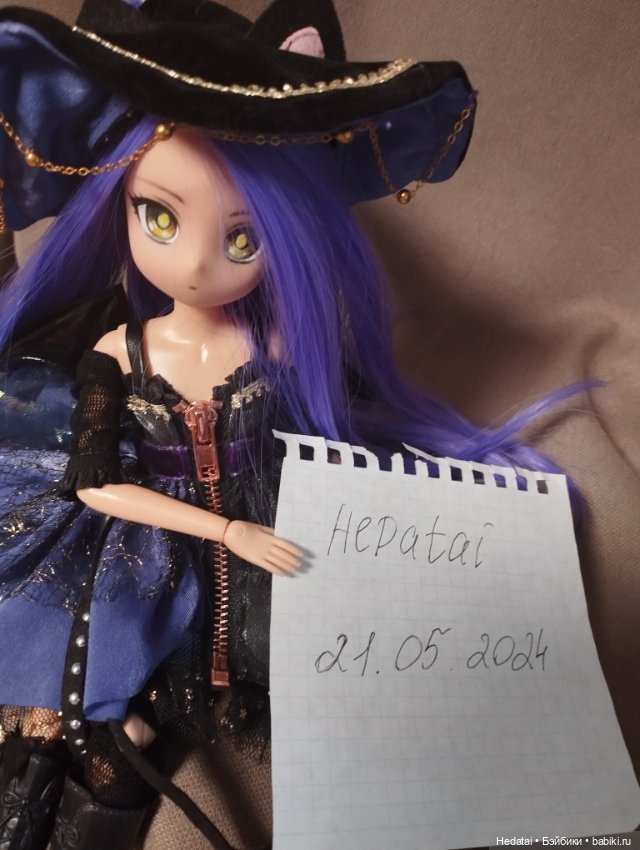 Ведьмочка (ооак) — Шарнирные куклы (не BJD) (фото 7)
