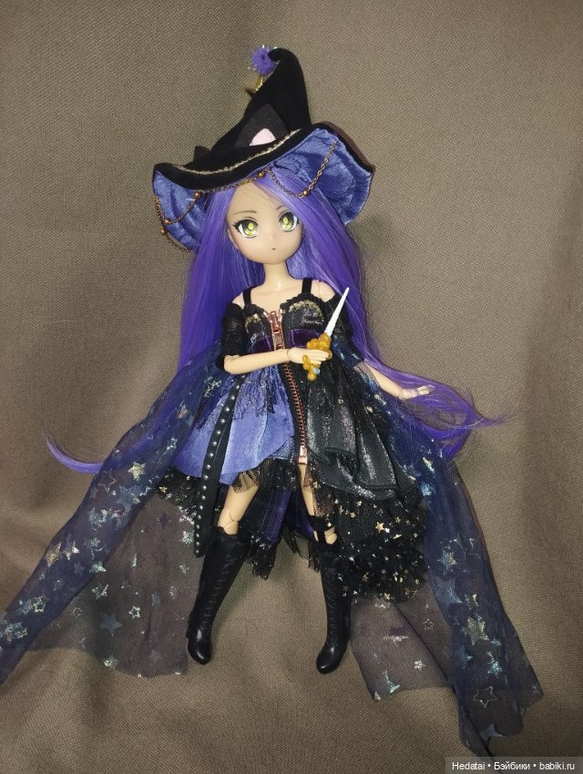 Ведьмочка (ооак) — Шарнирные куклы (не BJD) (фото 2)