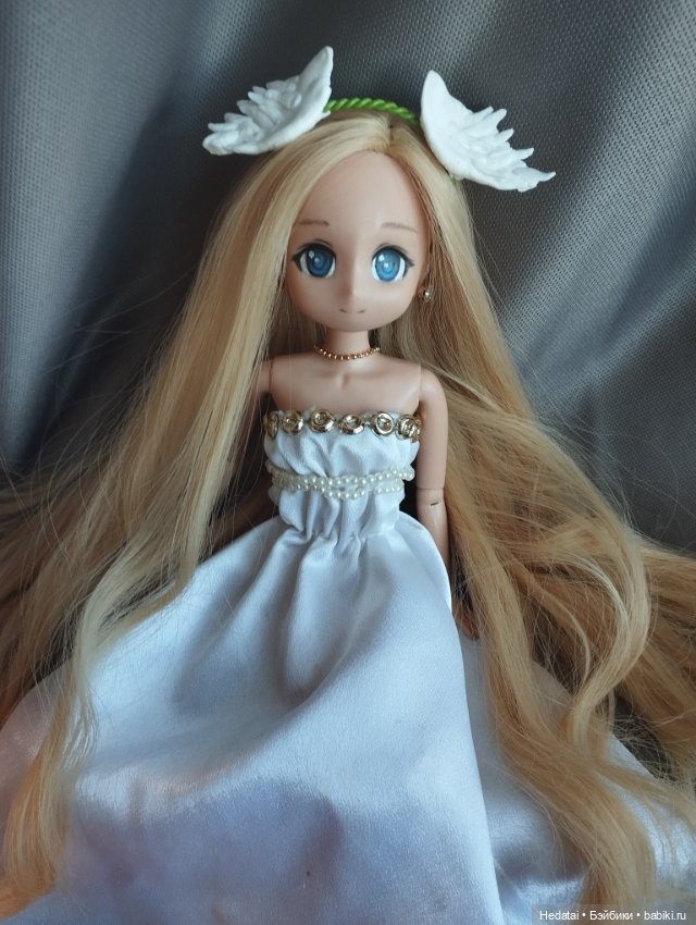 Ангелочек (ooak) — Шарнирные куклы (не BJD) (фото 3)