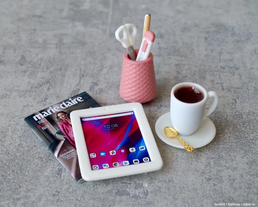 Настольный набор №10 масштаб 1:6 (фото 3)