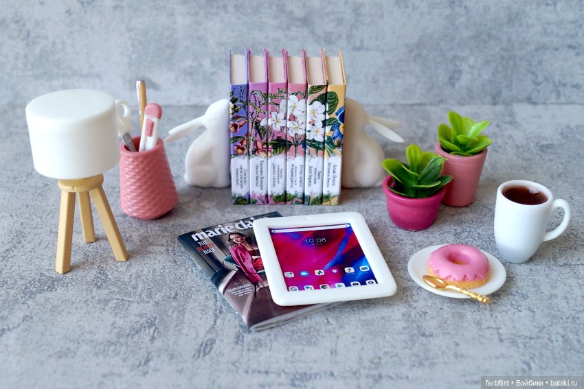 Настольный набор №10 масштаб 1:6