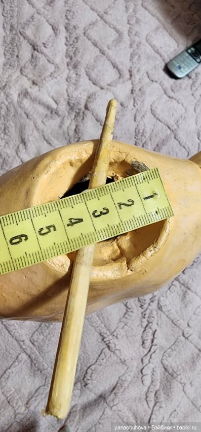 Антикварное тело для французской куклы, 45 см (фото 4)