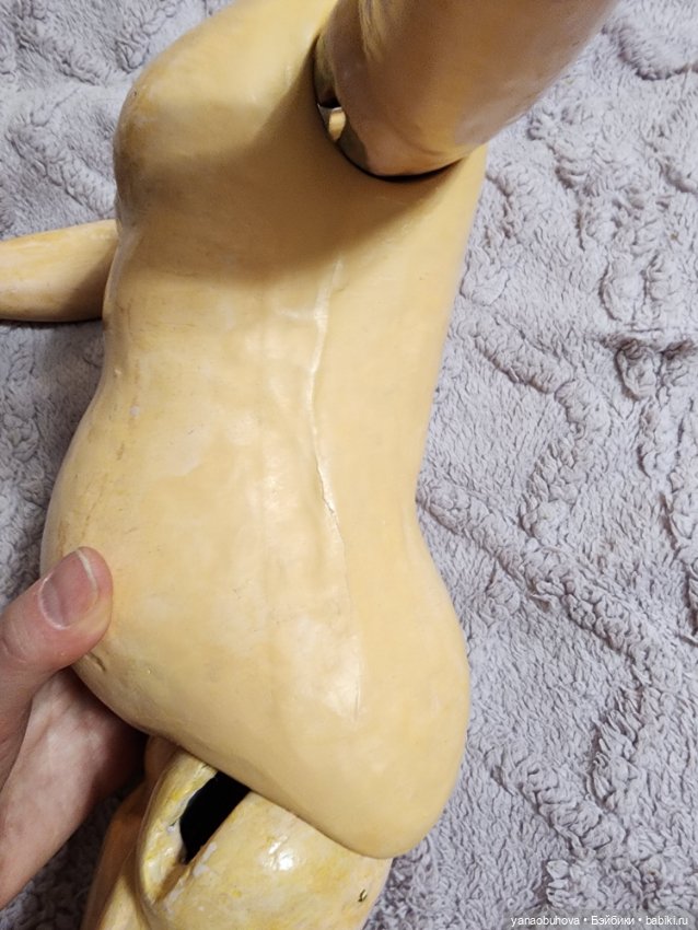 Антикварное французское тело 47 см (фото 9)