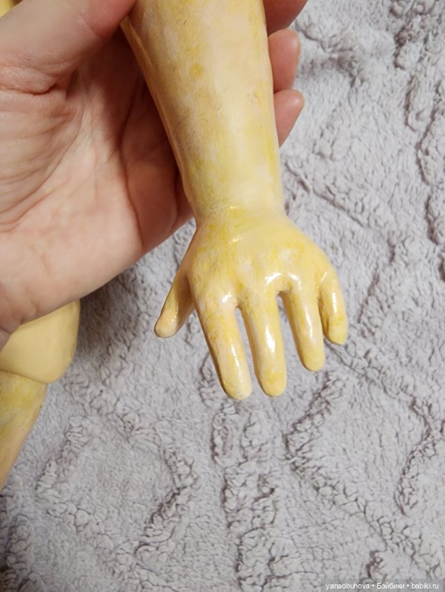 Антикварное французское тело 47 см (фото 7)