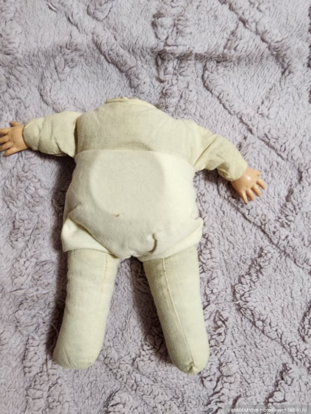 Антикварное тело для пупса в идеально новом состоянии, 20 см (фото 2)