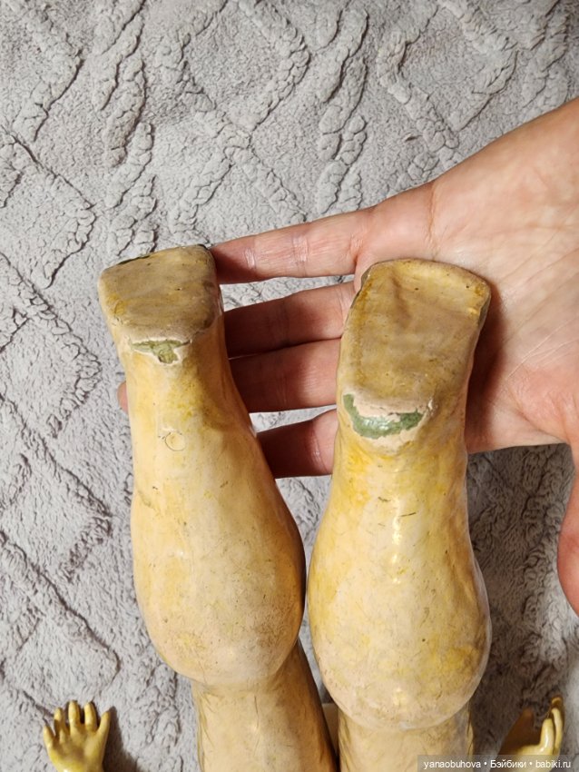 Антикварное французское тело 47 см