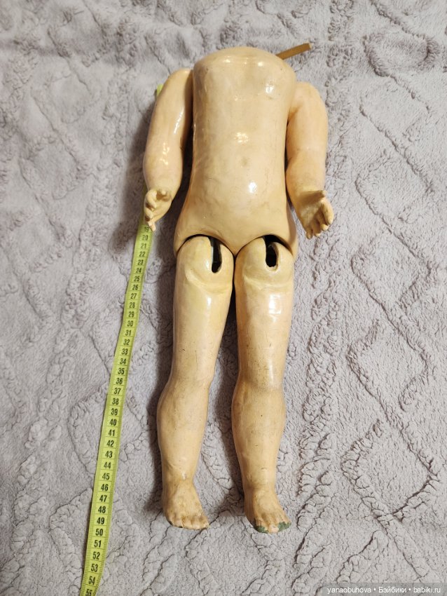 Антикварное французское тело 47 см (фото 2)