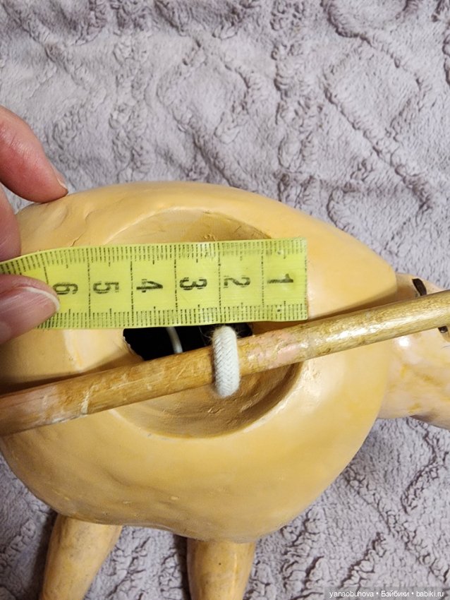 Антикварное французское тело 47 см