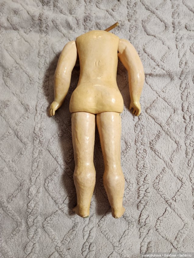 Антикварное французское тело 47 см (фото 4)