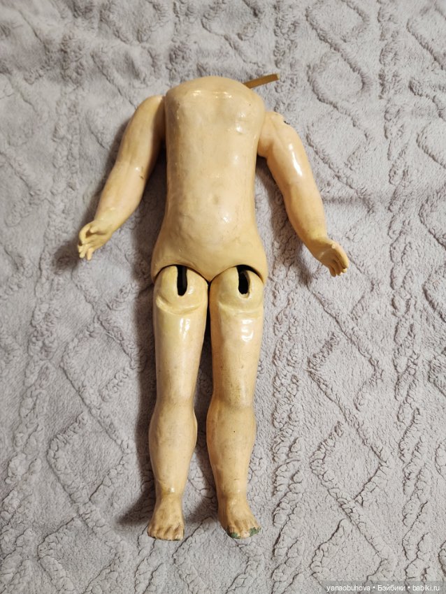 Антикварное французское тело 47 см (фото 3)