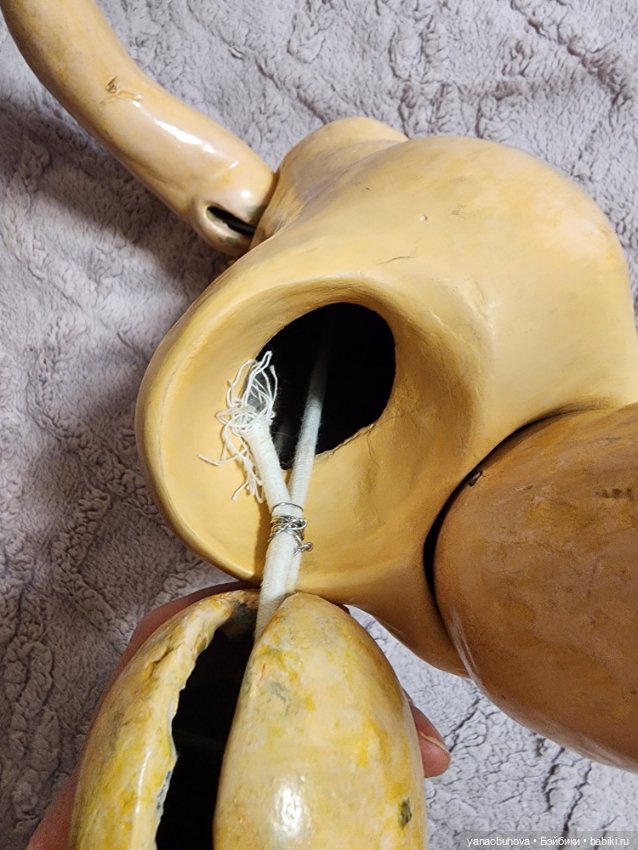 Антикварное французское тело 47 см