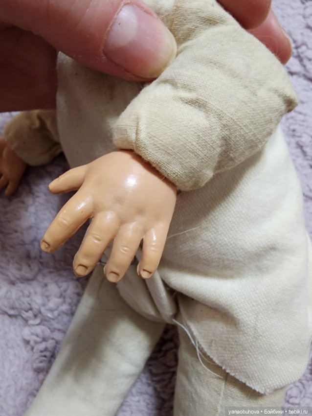 Антикварное тело для пупса в идеально новом состоянии, 20 см (фото 8)