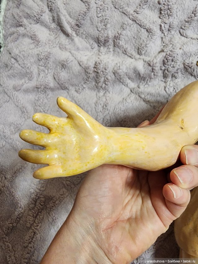 Антикварное французское тело 47 см (фото 6)