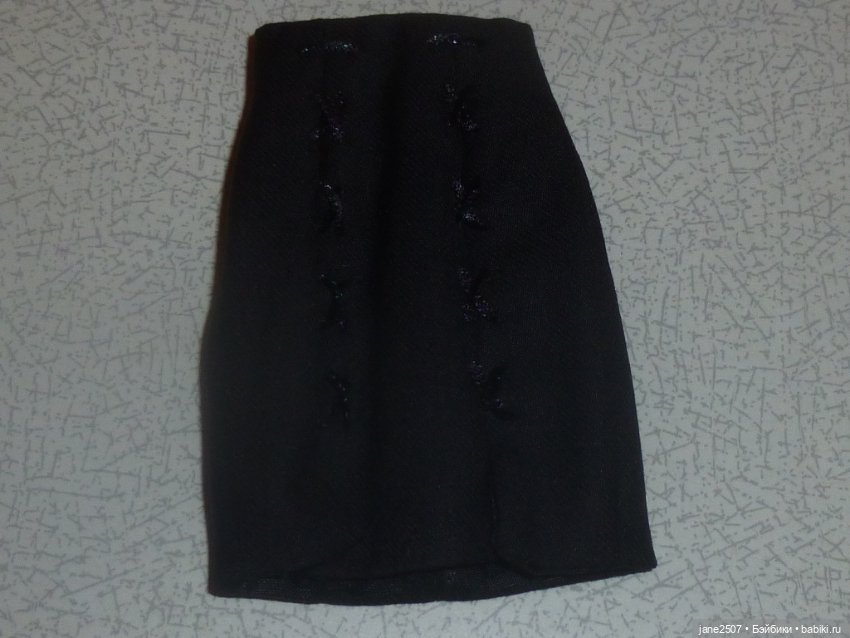 Юбка Integrity toys из редкого аутфита Fashion royalty Vanessa Violet Obsidian (Style Lab) новая (фото 2)