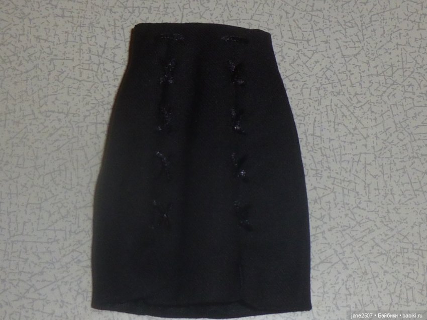 Юбка Integrity toys из редкого аутфита Fashion royalty Vanessa Violet Obsidian (Style Lab) новая (фото 4)