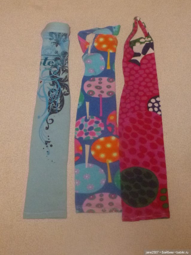 Одежда для Тоннер Tonner Tyler & Friends Handmade (три платья одним лотом) (фото 3)