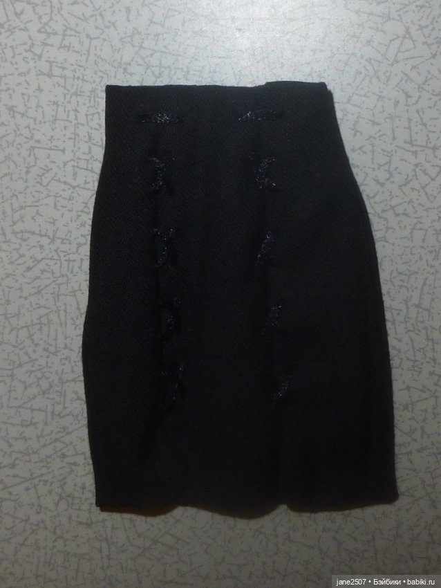 Юбка Integrity toys из редкого аутфита Fashion royalty Vanessa Violet Obsidian (Style Lab) новая (фото 3)