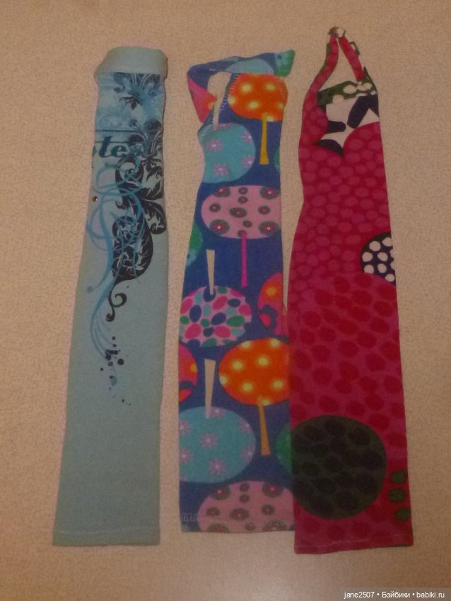 Одежда для Тоннер Tonner Tyler & Friends Handmade (три платья одним лотом) (фото 2)