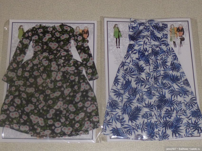 Платье и сарафан (одним лотом) для Fashion royalty, Барби, кукол 12 дюймов от Elenpriv (новые)