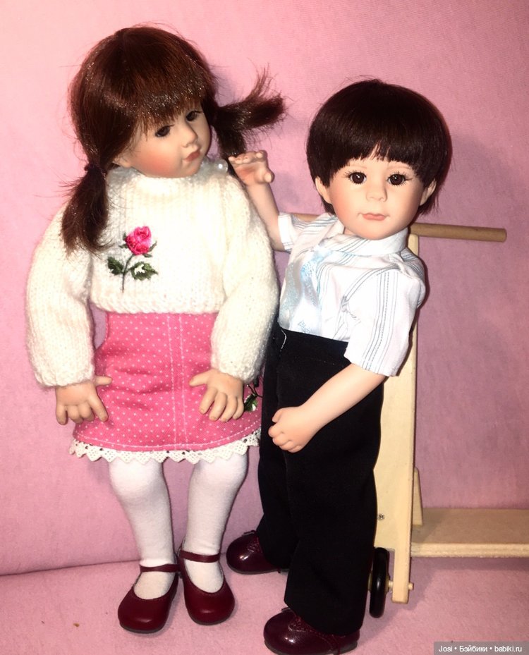 Редкая Lucie с самокатом от Rosemarie Muller