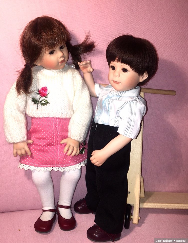 Редкая Lucie с самокатом от Rosemarie Muller