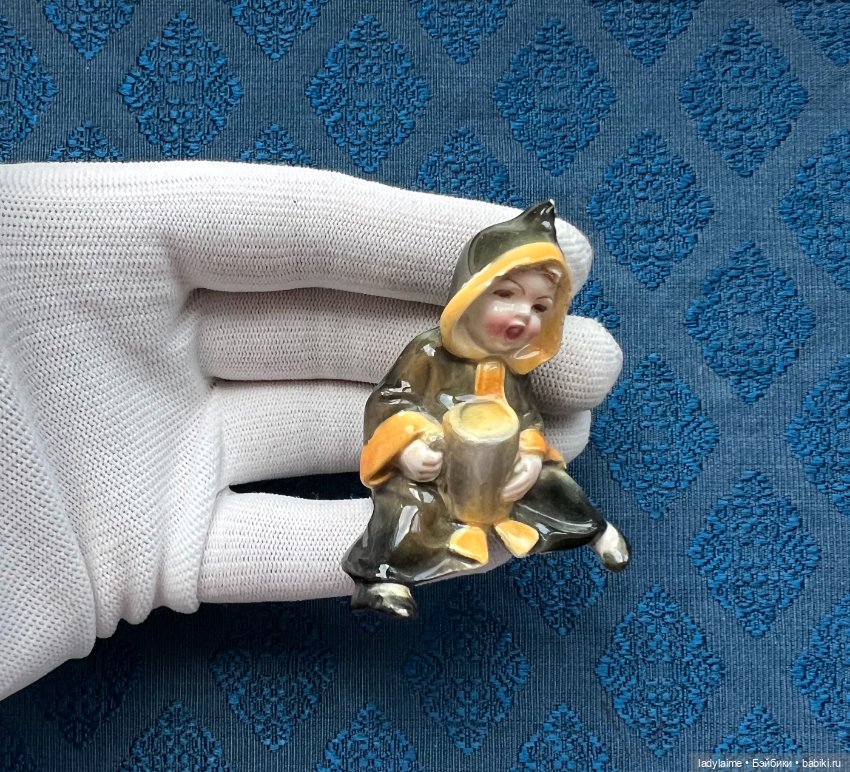 Антикварная фигурка - 6 см (фото 4)