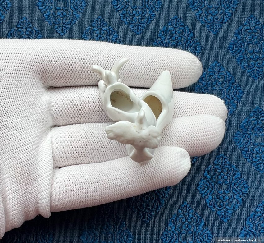 Антикварная фигурка - 3,4 см х 5,8 см (фото 4)